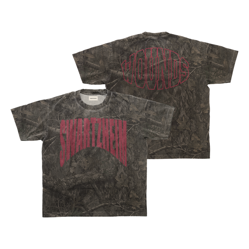 WOUNDS REAL TREE CAMO T-SHIRT (PRE-ORDER)