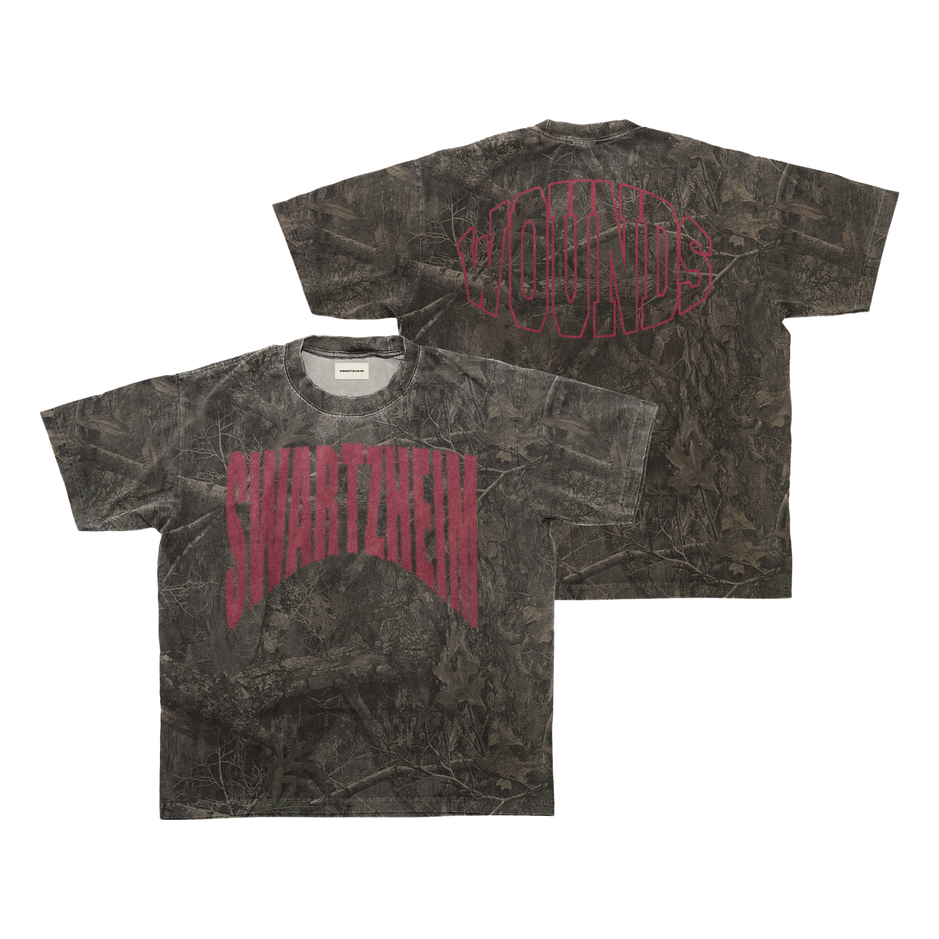 WOUNDS REAL TREE CAMO T-SHIRT (PRE-ORDER)