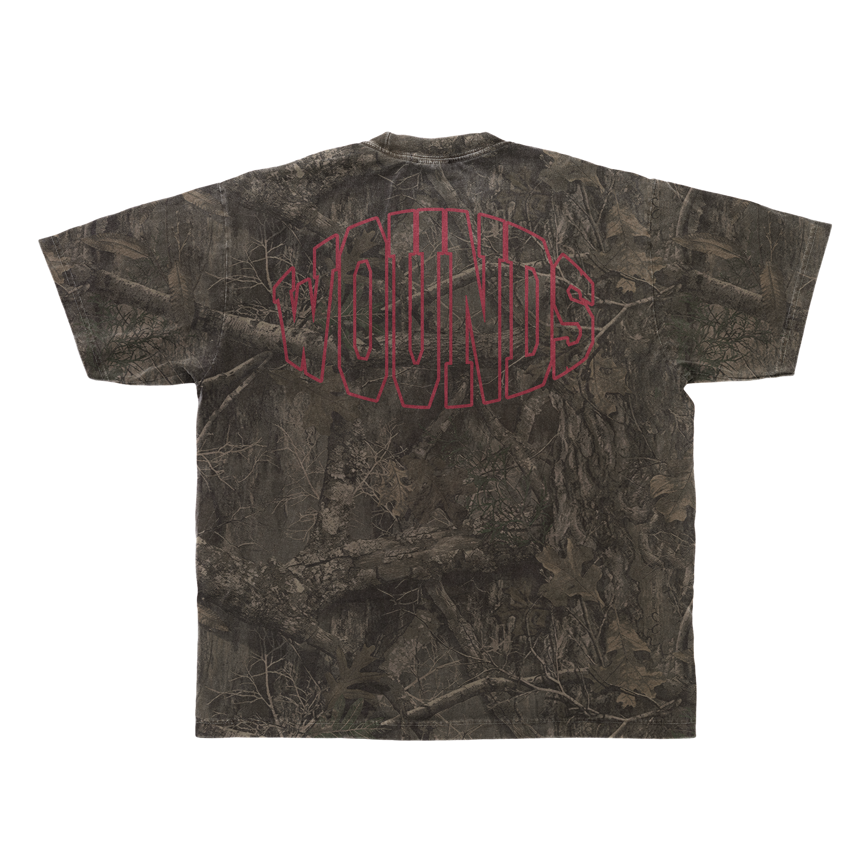 WOUNDS REAL TREE CAMO T-SHIRT (PRE-ORDER)